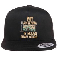 Pride Ham Radio Operator  My Antenna Isn Bigger Than Yours  Flatbill Hat