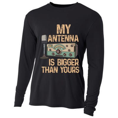 Pride Ham Radio Operator  My Antenna Isn Bigger Than Yours  Cooling Performance Long Sleeve Crew