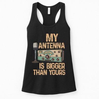 Pride Ham Radio Operator  My Antenna Isn Bigger Than Yours  Womens Tank Top