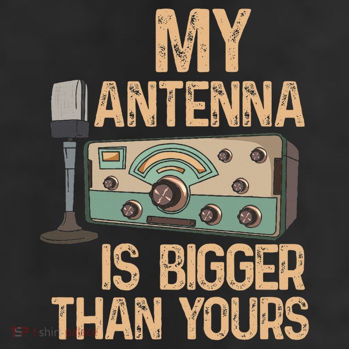 Pride Ham Radio Operator  My Antenna Isn Bigger Than Yours  Trucker Hat