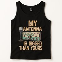 Pride Ham Radio Operator  My Antenna Isn Bigger Than Yours  Tank Top