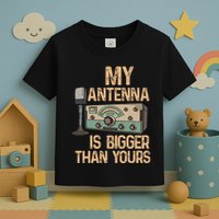 Pride Ham Radio Operator  My Antenna Isn Bigger Than Yours  Toddler T-Shirt