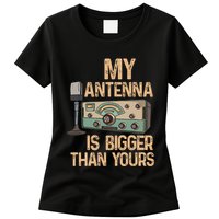 Pride Ham Radio Operator  My Antenna Isn Bigger Than Yours  Womens T-Shirt