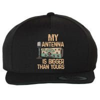 Pride Ham Radio Operator  My Antenna Isn Bigger Than Yours  Wool Snapback Cap
