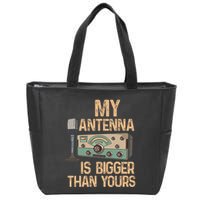 Pride Ham Radio Operator  My Antenna Isn Bigger Than Yours  Zip Tote Bag