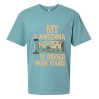Pride Ham Radio Operator  My Antenna Isn Bigger Than Yours  Sueded Cloud Jersey T-Shirt
