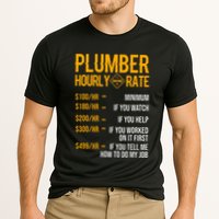 Plumber Hourly Rate Plumber Cooling Performance Crew T-Shirt