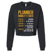 Plumber Hourly Rate Plumber Cropped Pullover Crew