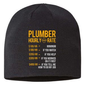 Plumber Hourly Rate Plumber Sustainable Beanie