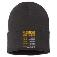 Plumber Hourly Rate Plumber Sustainable Knit Beanie