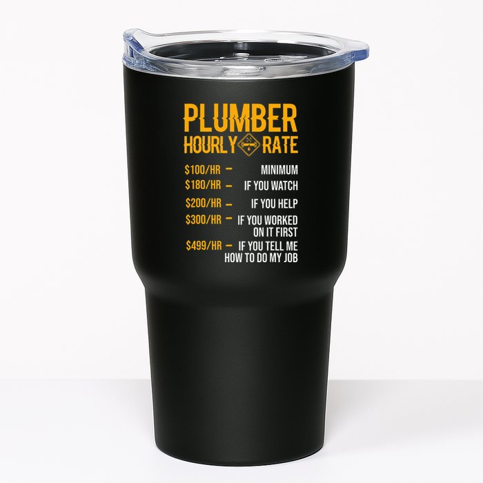Plumber Hourly Rate For Plumbers Tumbler