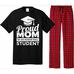 Proud Honor Roll Student Mom Funny Gift Pajama Set