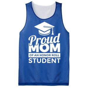 Proud Honor Roll Student Mom Funny Gift Mesh Reversible Basketball Jersey Tank