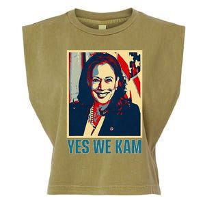 President Harris Retro Yes We Kam Garment-Dyed Women's Muscle Tee