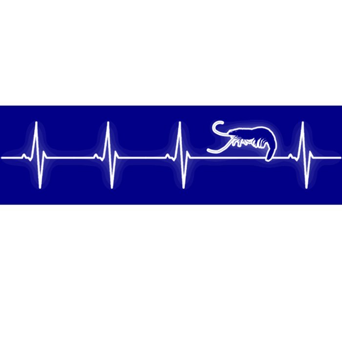 Prawn Heartbeat Shrimp Funny Gift Bumper Sticker