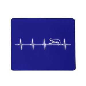 Prawn Heartbeat Shrimp Funny Gift Mousepad