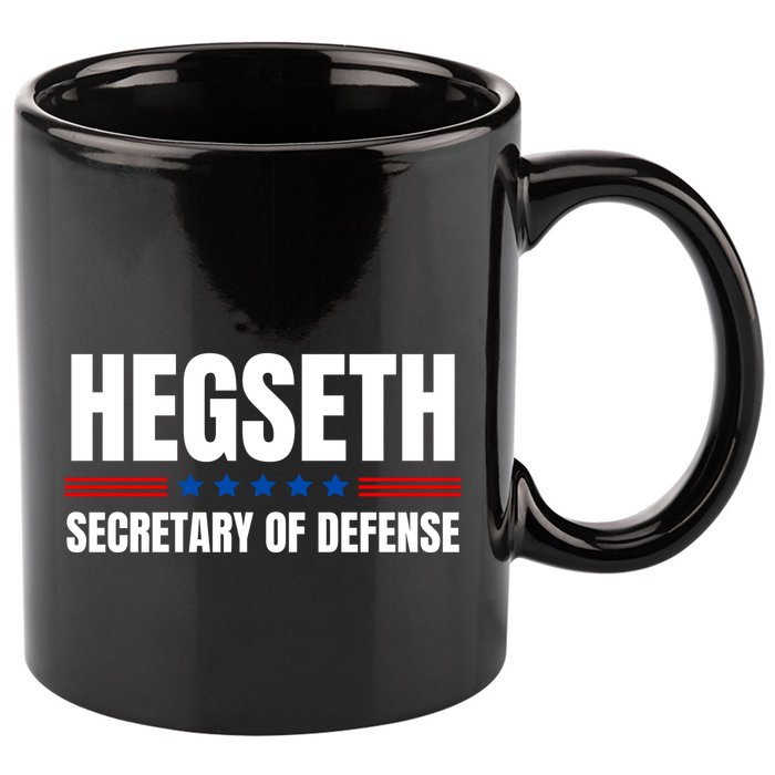 Pete Hegseth Secretary Of Defense Trump Maga Support 11oz C Handle Ceramic Mug