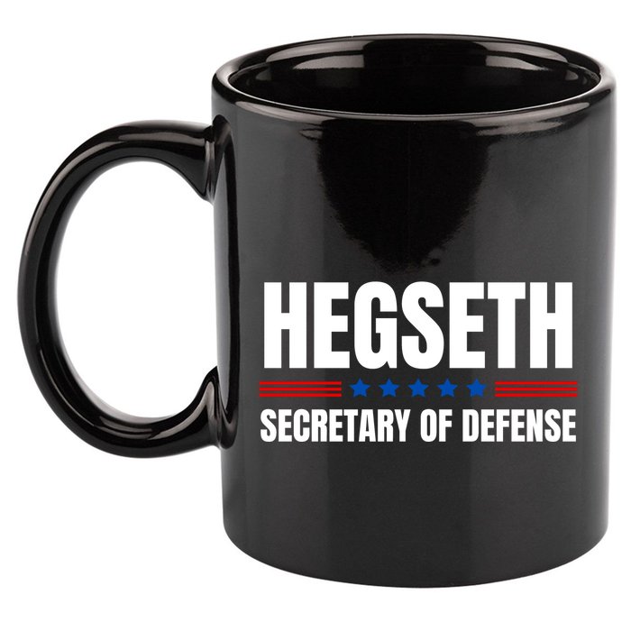 Pete Hegseth Secretary Of Defense Trump Maga Support 11oz C Handle Ceramic Mug