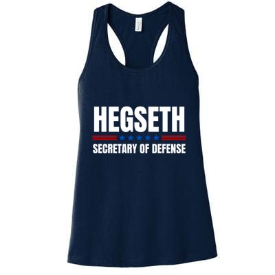 Pete Hegseth Secretary Of Defense Trump Maga Support Womens Tank Top