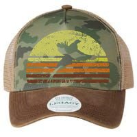 Pheasant Hunting South Dakota Upland Bird Game Hunter Retro Legacy Tie Dye Trucker Hat