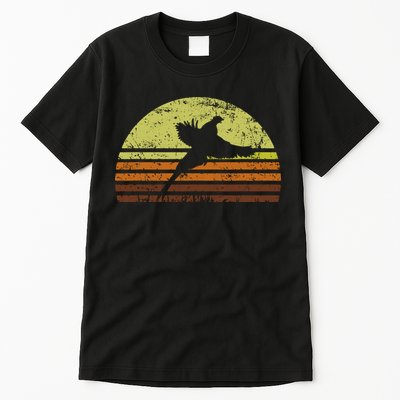 Pheasant Hunting South Dakota Upland Bird Game Hunter Retro Tall T-Shirt