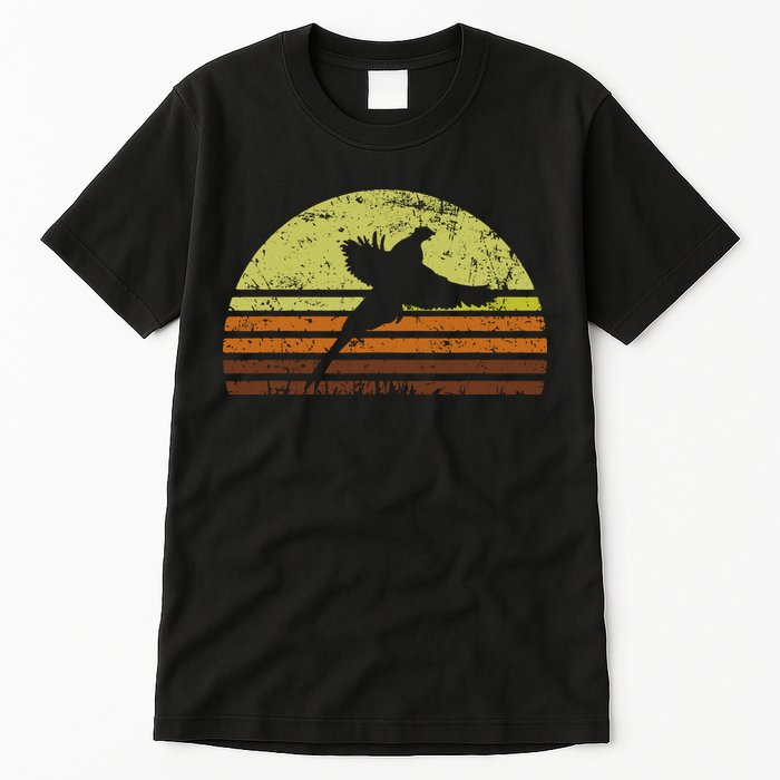 Pheasant Hunting South Dakota Upland Bird Game Hunter Retro Tall T-Shirt