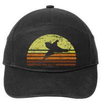Pheasant Hunting South Dakota Upland Bird Game Hunter Retro 7-Panel Snapback Hat