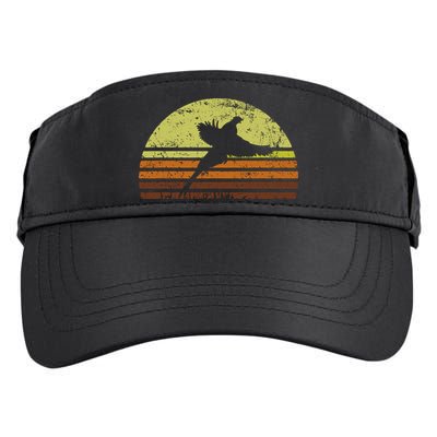 Pheasant Hunting South Dakota Upland Bird Game Hunter Retro Adult Drive Performance Visor