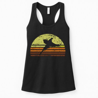 Pheasant Hunting South Dakota Upland Bird Game Hunter Retro Womens Tank Top
