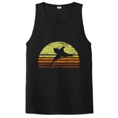 Pheasant Hunting South Dakota Upland Bird Game Hunter Retro PosiCharge Competitor Tank