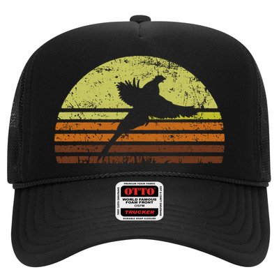 Pheasant Hunting South Dakota Upland Bird Game Hunter Retro Trucker Hat