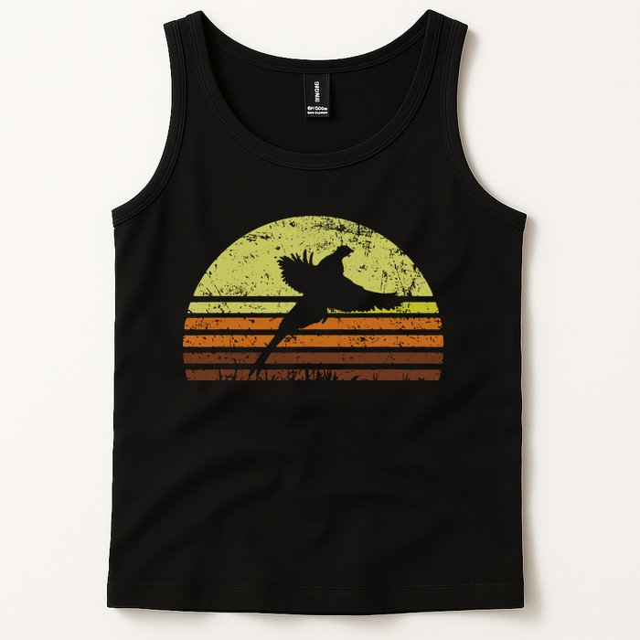 Pheasant Hunting South Dakota Upland Bird Game Hunter Retro Tank Top