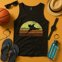 Pheasant Hunting South Dakota Upland Bird Game Hunter Retro Tank Top