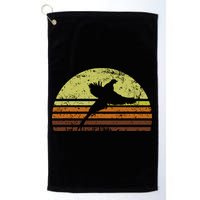 Pheasant Hunting South Dakota Upland Bird Game Hunter Retro Golf Towel