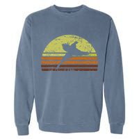 Pheasant Hunting South Dakota Upland Bird Game Hunter Retro Garment-Dyed Sweatshirt