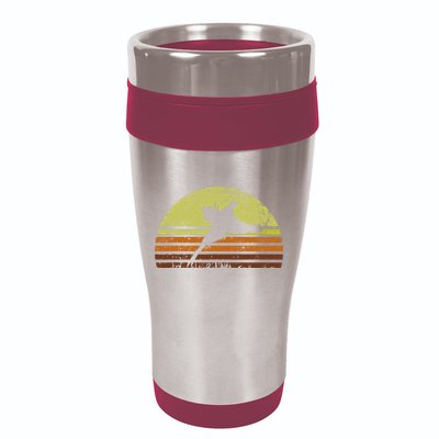 Pheasant Hunting South Dakota Upland Bird Game Hunter Retro 16oz Travel Tumbler