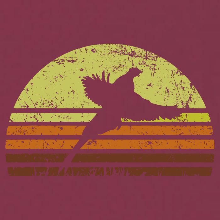 Pheasant Hunting South Dakota Upland Bird Game Hunter Retro 16oz Travel Tumbler