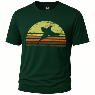 Pheasant Hunting South Dakota Upland Bird Game Hunter Retro Performance Shirt