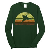 Pheasant Hunting South Dakota Upland Bird Game Hunter Retro Long Sleeve Shirt