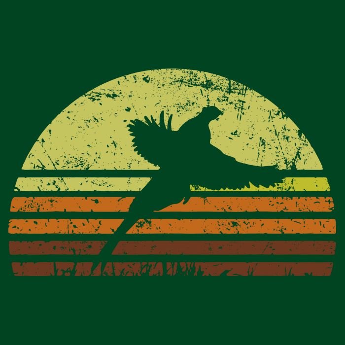 Pheasant Hunting South Dakota Upland Bird Game Hunter Retro Sweatshirt