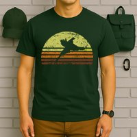 Pheasant Hunting South Dakota Upland Bird Game Hunter Retro T-Shirt
