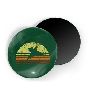 Pheasant Hunting South Dakota Upland Bird Game Hunter Retro Magnet