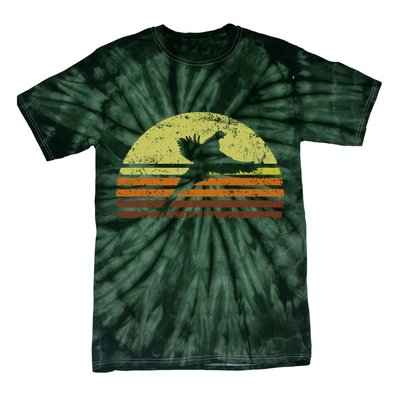 Pheasant Hunting South Dakota Upland Bird Game Hunter Retro Tie-Dye T-Shirt