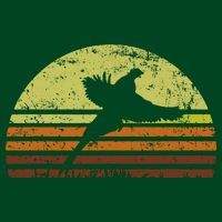 Pheasant Hunting South Dakota Upland Bird Game Hunter Retro Visor