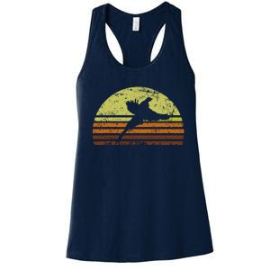 Pheasant Hunting South Dakota Upland Bird Game Hunter Retro Women's Racerback Tank