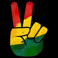 Peace Hand Sign Juneteenth Day Black Pride Impact Tech Backpack