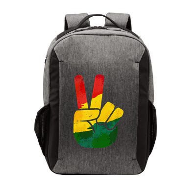 Peace Hand Sign Juneteenth Day Black Pride Vector Backpack