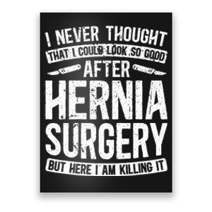 Post Hernia Surgery Recovery Funny Hernia Repair Recovery Poster