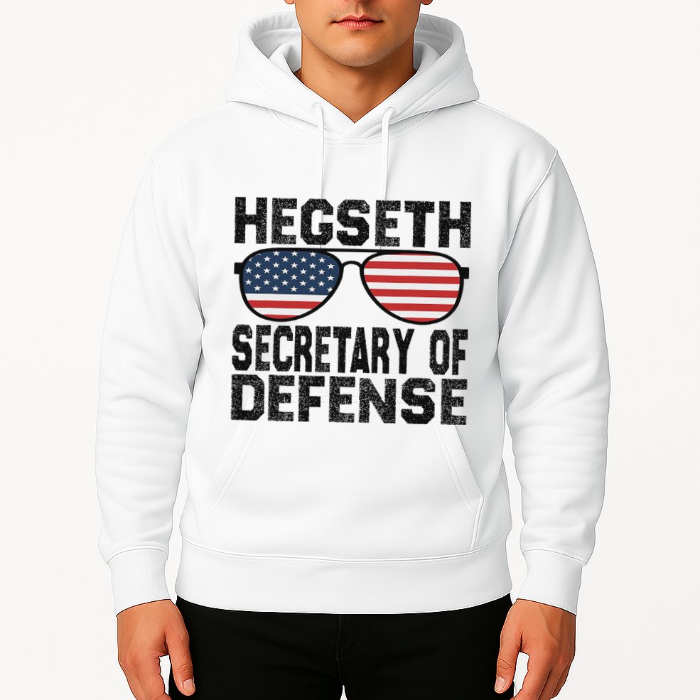 Pete Hegseth Secretary Of Defense Trump Support Patriots Hoodie