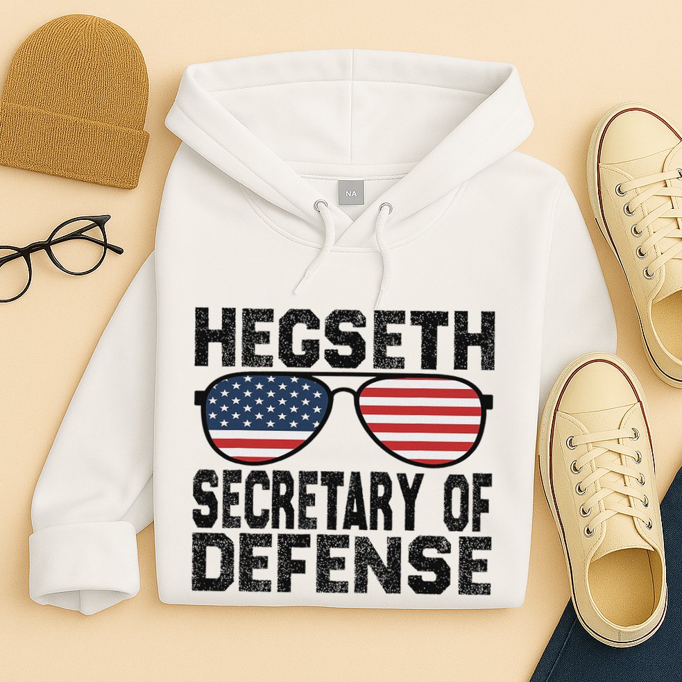 Pete Hegseth Secretary Of Defense Trump Support Patriots Hoodie